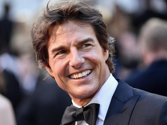 LONDON, ENGLAND - MAY 19: Tom Cruise attends the Royal Film Performance and UK Premiere of "Top Gun: Maverick" at Leicester Square on May 19, 2022 in London, England. (Photo by Gareth Cattermole/Getty Images for Paramount Pictures)