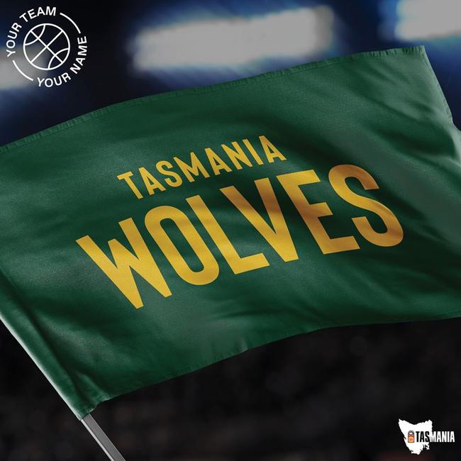 Mock-up of proposed Tasmanian NBL team name.