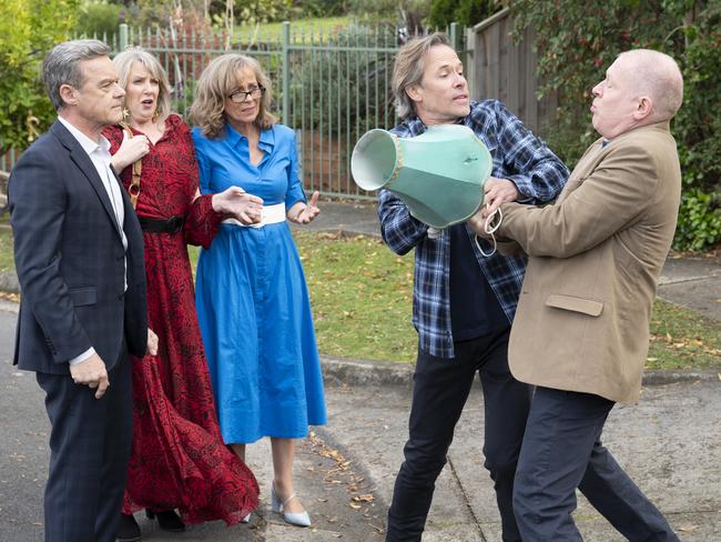 It wouldn’t be a proper Neighbours episode without some drama.