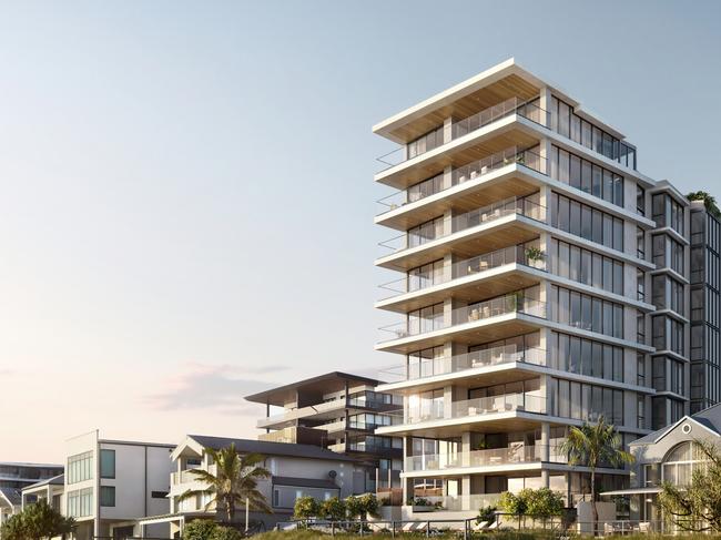 Artist impression of Ophira Palm Beach, a tower pitched by 5Point Projects