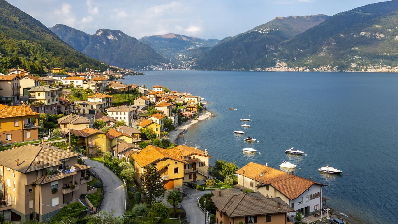 Lake Como is also home to celebrities such as George Clooney. Picture: Frank Fell/Robert Harding via AFP