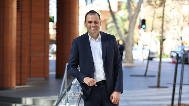 Magnis Energy chairman Frank Poullas in Sydney. Last year Mr Poullas said: ‘I am aware that ASIC has required the production of documents from a number of sources relating to some share trades which have not been identified except by reference to a range of dates in the first half of 2020.’ Picture: Britta Campion / The Australian