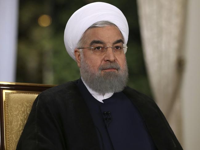 Iranian President Hassan Rouhani. Picture: Iranian Presidency Office via AP