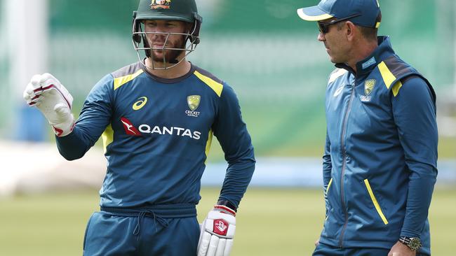 Justin Langer has seen enough of David Warner to convince him that a big score is imminent.