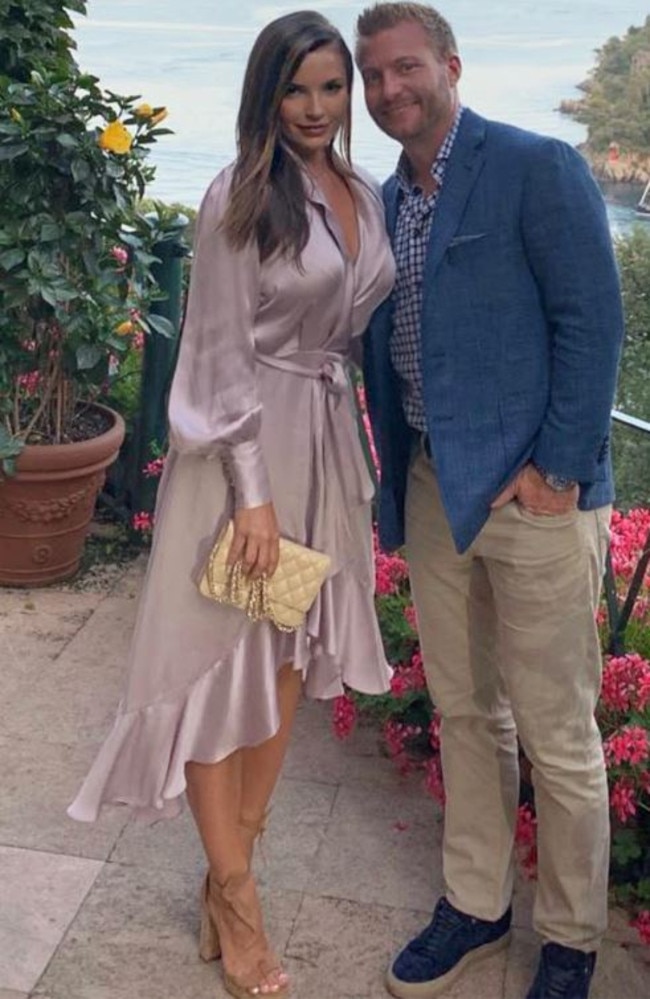 Sean McVay, wife Veronika Khomyn announce they will have a baby boy during  the football season 