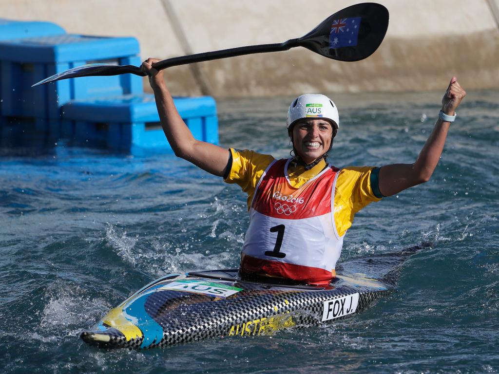 Jessica Fox thought she’d pulled off a gold medal-winning time when she crossed the finish line in the K1 final.