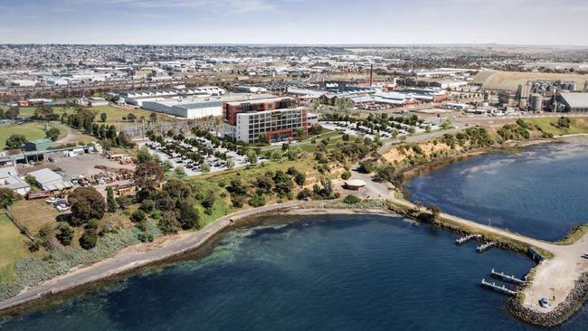 The proposed redevelopment of Power Station B would make a dramatic improvement to the first impression for passengers arriving in Geelong on the Spirit of Tasmania ferry.