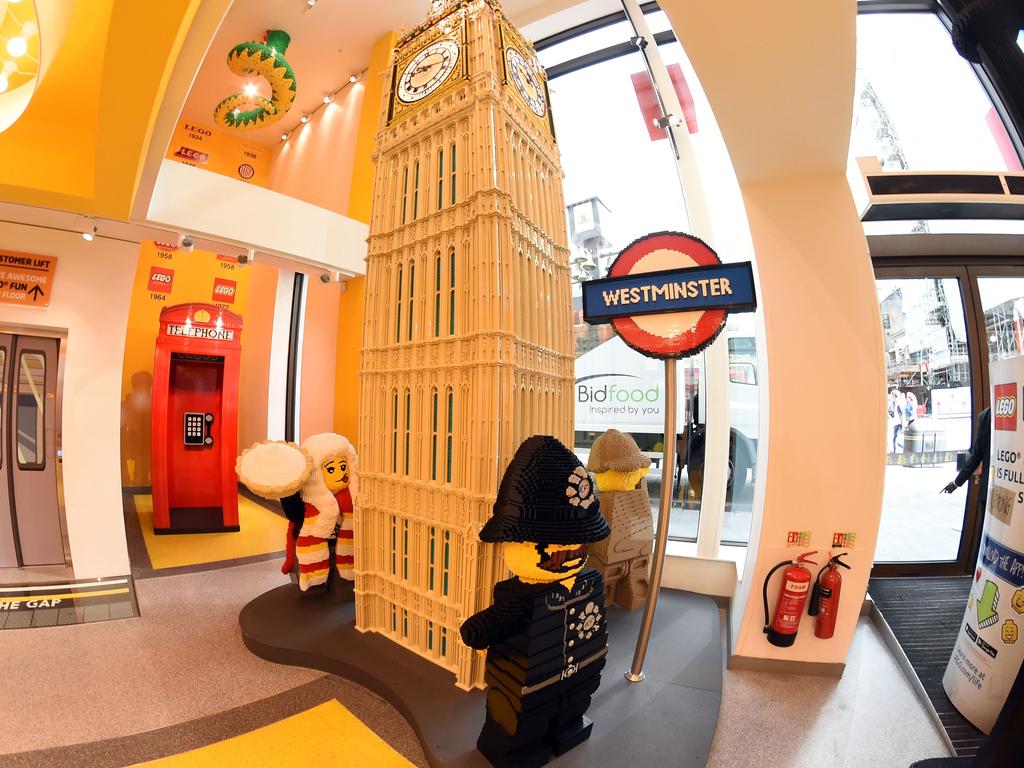 Largest Lego Store - London Leicester Square, London. Picture: Stuart Wilson/Guinness World Records