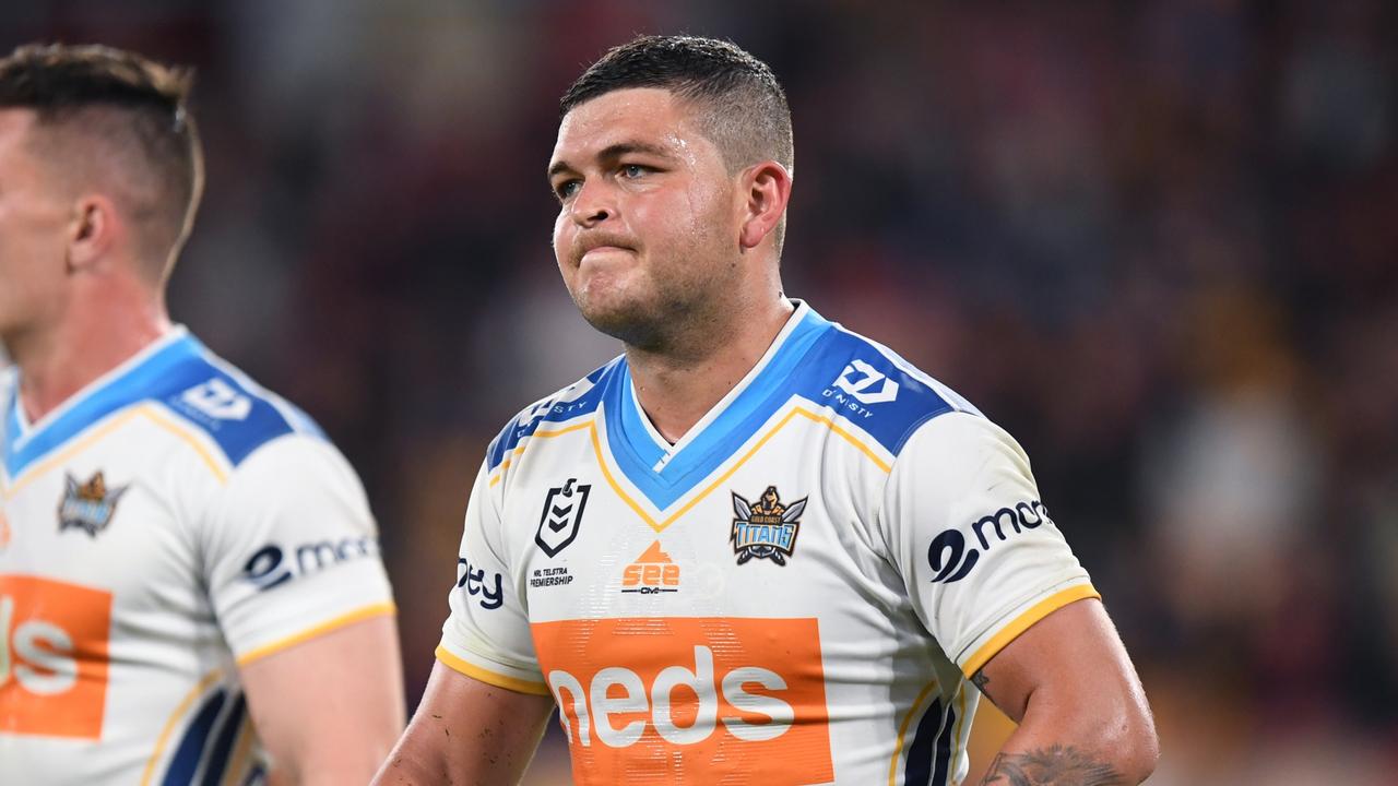 Ash Taylor could be headed for the exit at the Titans. Picture: Scott Davis/NRL Photos