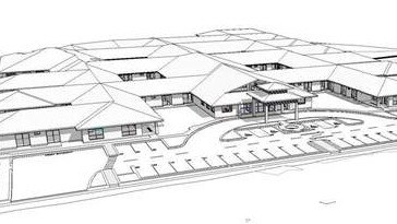 An artist's impression of Signature Care's 144-bed Grafton aged care project in South Grafton.