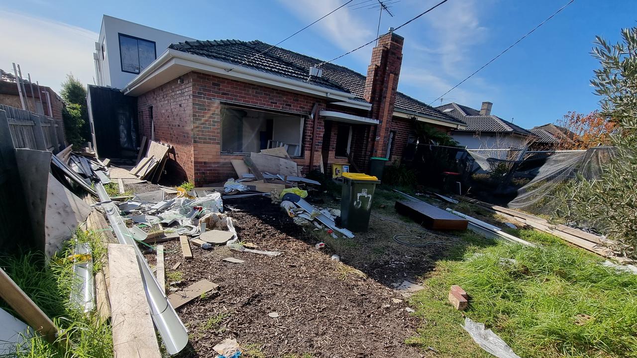 One of the unfinished customer homes. Picture: Supplied