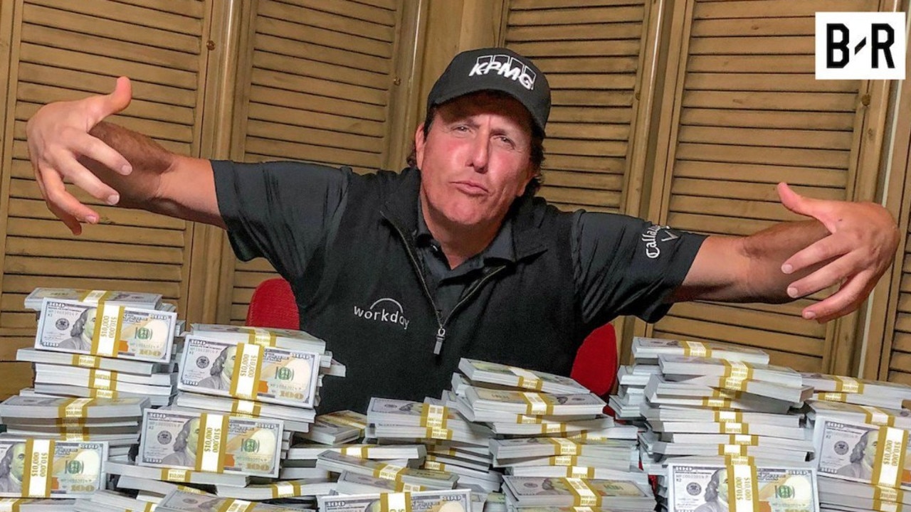 Phil Mickelson pic for The Drum column.