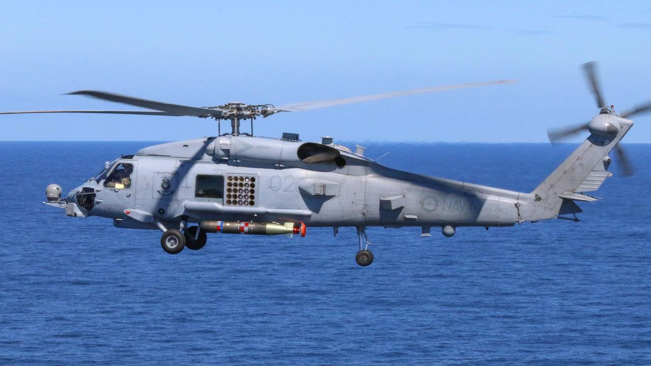 Chinese Jet Fires Flares At Australian Navy Helicopter 