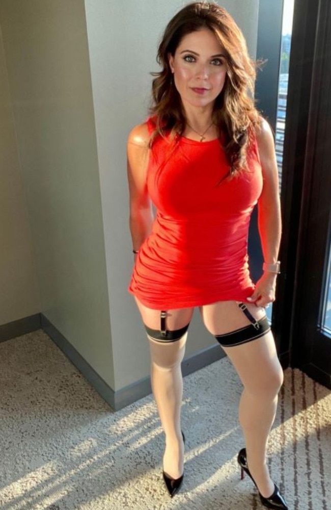 Tiffany Poindexter, 44, of California, makes almost $200,000 a month selling sexy snaps on OnlyFans. Picture: Facebook
