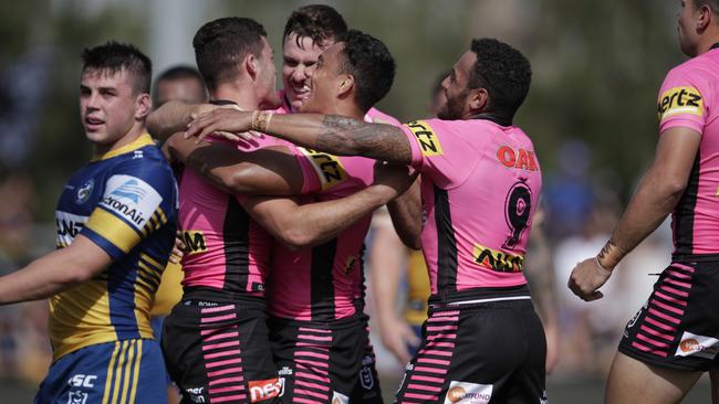 Cleary showed a willingness to attack against Parramatta. Photo: Brook Mitchell/Getty Images