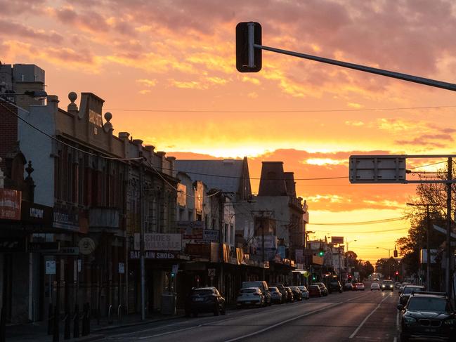 Footscray has for lease signs everywhere as the Covid lockdowns take a toll on Melbourne businesses.  Barkly St,, Footscray VIC. Picture: Jason Edwards