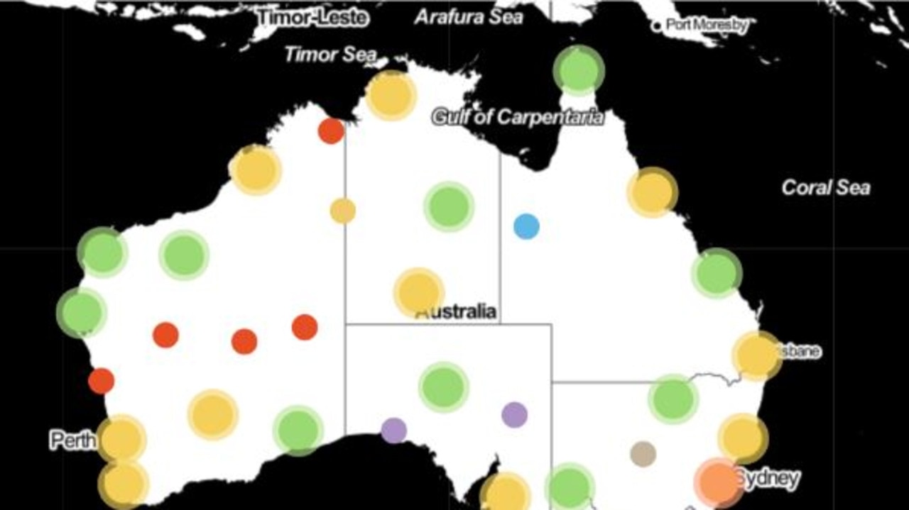 The Missing podcast: Map reveals Aussie locations with the most missing ...