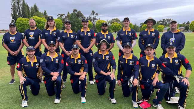 The Central Coast open men's cricket team made the final of the 2023/24 Country Championships. Picture: Country Cricket NSW