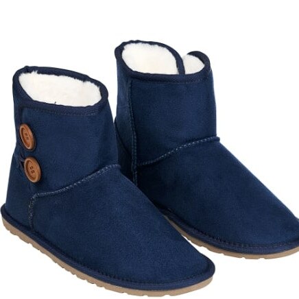 Button slipper boots