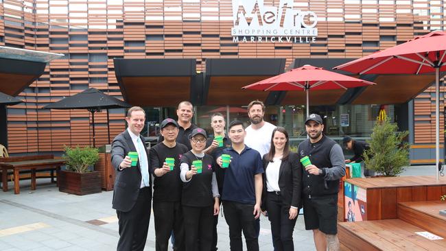 Marrickville Metro is the first shopping centre in Australia to promote a centre-based reusable coffee cup scheme.