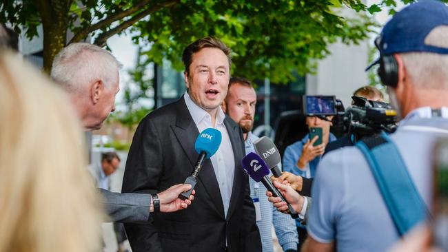 Tesla CEO Elon Musk. Picture: Carina Johansen