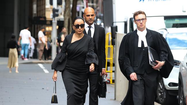 Antoinette Lattouf arrives at the Federal Court in Sydney on Tuesday. Picture: NewsWire/ Gaye Gerard