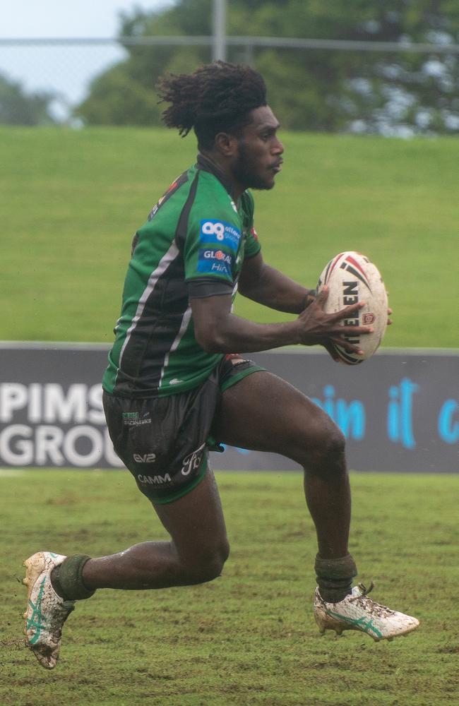 Gausa Dau Mackay Cutters vs. Townsville Blackhawks Cyril Connell Saturday 22 February 2025 Picture: Michaela Harlow