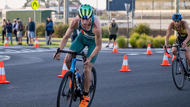 Ulverstone triathlete Jack Latham.