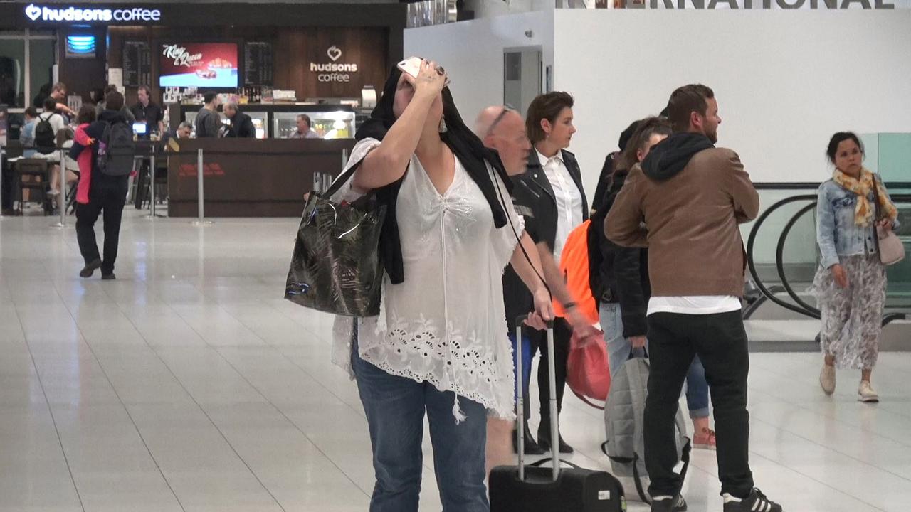 Kate Fischer Tziporah Malkah Plays Hide And Seek At Adelaide Airport