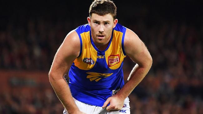 Jeremy McGovern in action for West Coast.