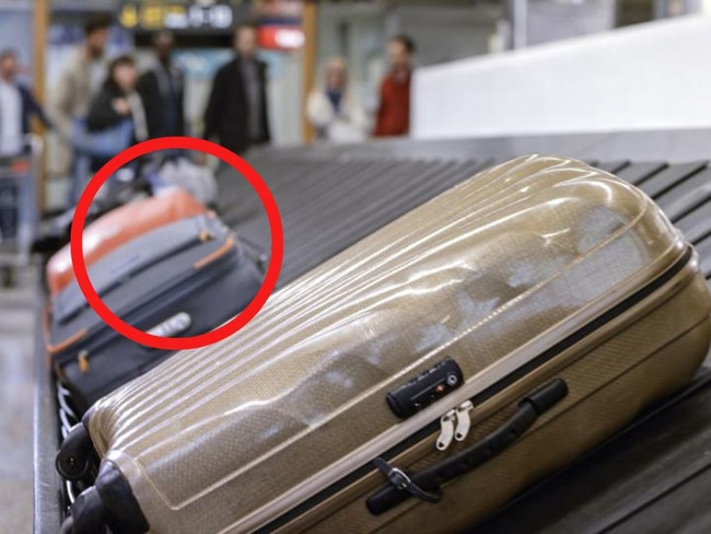 This is why you don't put a bow on your suitcase.