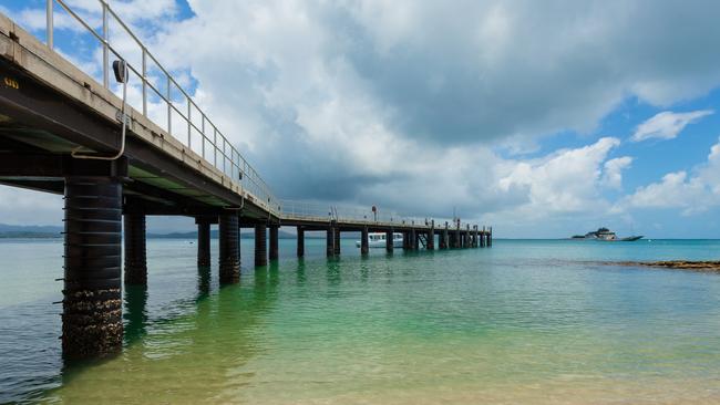 Jetty at Dunk Island. Picture: Tourism Tropical North Queensland.