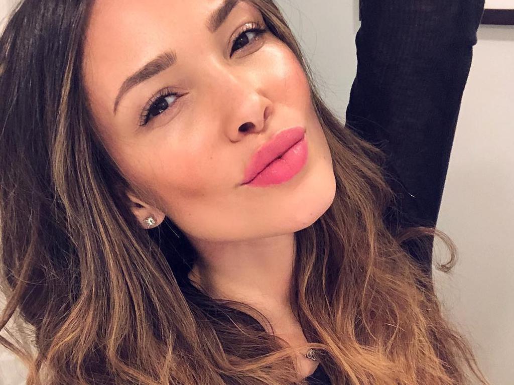 Brazilian model Sabrina Jales St Pierre is suing a Californian hotel over bed bug bites. Picture: Instagram