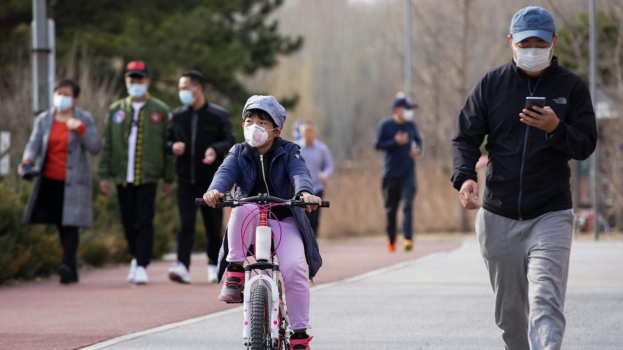 More than three-quarters of China’s patients have recovered. Picture: Lintao Zhang/Getty Images