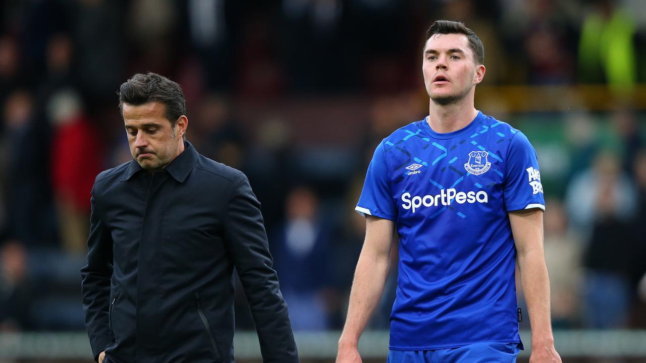 Seeya Silva: Everton manager Marco Silva (L) is reportedly set to be axed today.