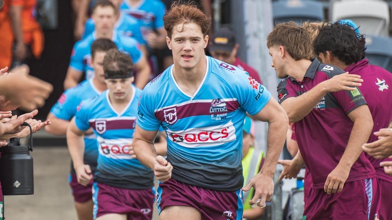 Tenzin Contor leads on the Mackay Cutters Meninga Cup boys is one of many from the club impressing this season.