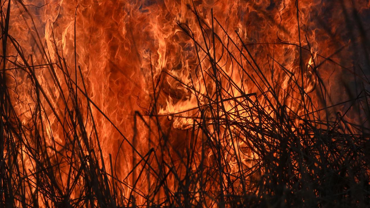 The man was sentenced over a number of fires around Brisbane. Picture: Glenn Campbell