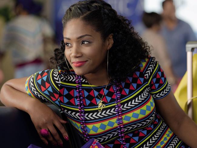 Tiffany Haddish in a scene from the movie <i>Girls Trip</i>. Picture: Supplied