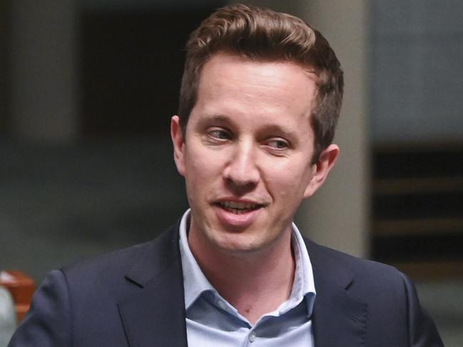 CANBERRA, AUSTRALIA, NewsWire Photos. AUGUST 8, 2023: Max Chandler-Mather during Question Time at Parliament House in Canberra. Picture: NCA NewsWire / Martin Ollman