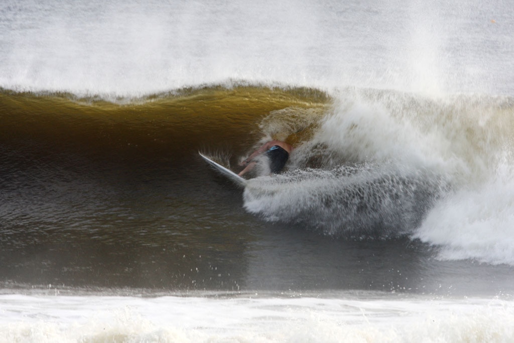 Alexandra Headland gets good lefts and rights for longboarders and shortboarders alike. Picture: Nicholas Falconer
