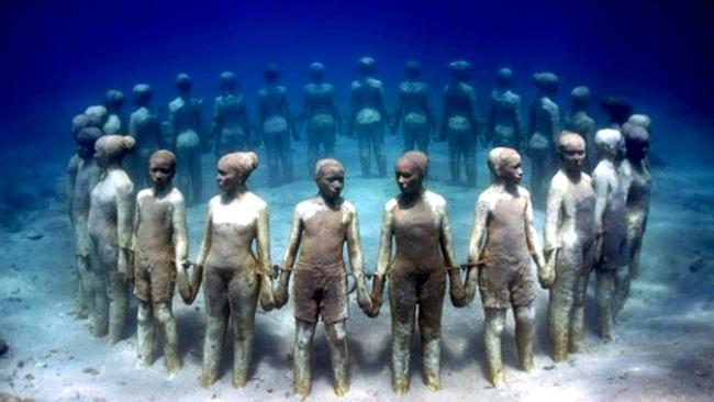 Cancun underwater museum. Picture: Supplied