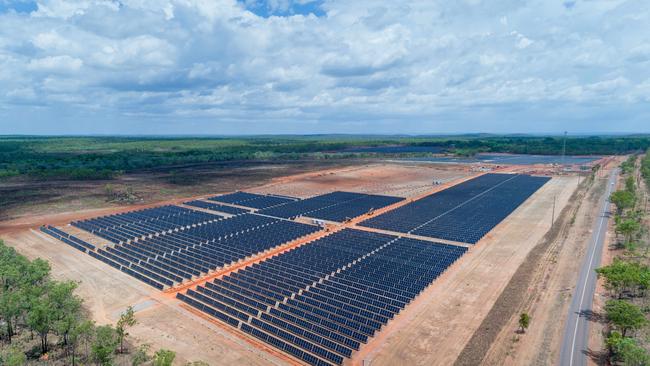 Batchelor solar farm. Picture: Che Chorley