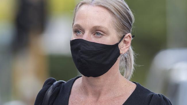 Renee Ferguson arrives at the Hobart Magistrates Court. Picture: Chris Kidd