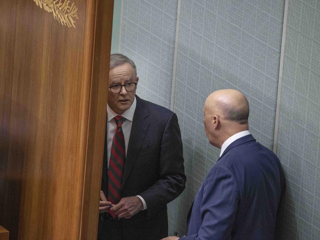 Prime Minister Anthony Albanese and Opposition Leader Peter Dutton. Picture: Gary Ramage