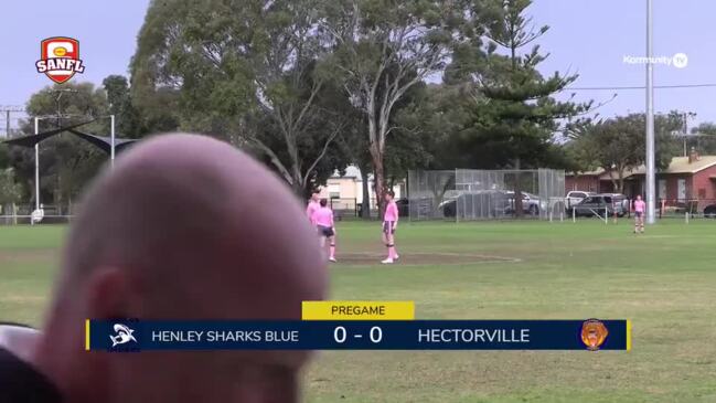 Replay: Henley Sharks Blue v Hectorville (U18 girls div 1)—SANFL Juniors preliminary finals