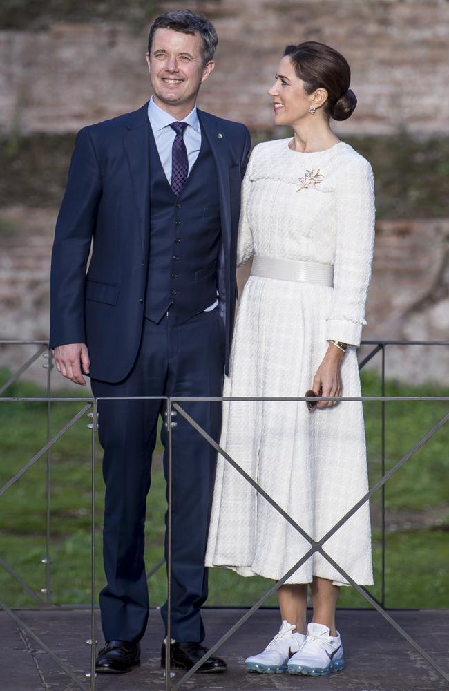 Princess Mary: Danish royal wears sneakers during Rome | news.com.au — leading news