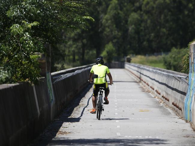 Cycling is a great way to get active and healthy. Picture: Dylan Robinson