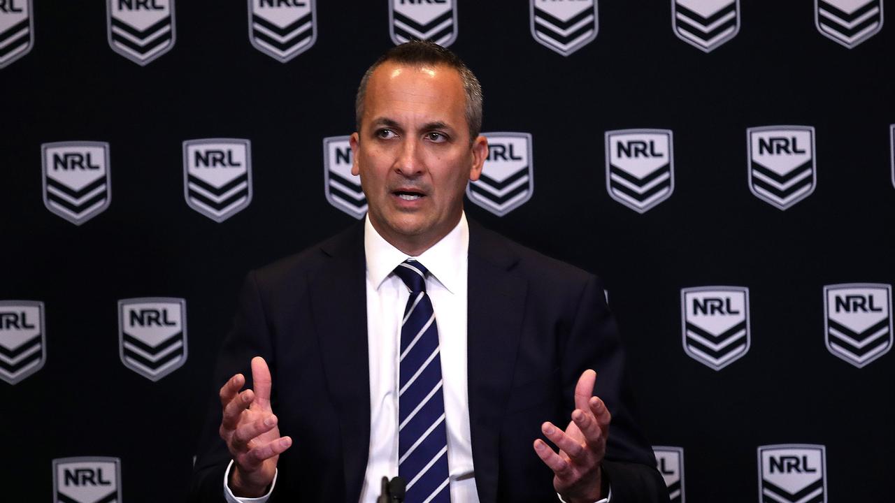 New NRL boss Andrew Abdo.