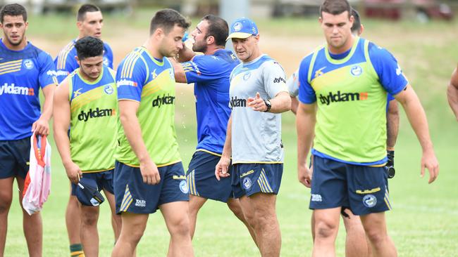 Eels Training.