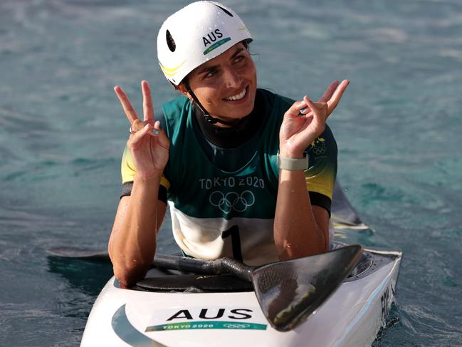 Fox was still proud of her bronze medal. Picture: Getty Images